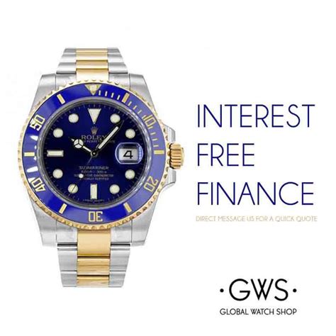 interest free on rolex watches|rolex financing rates.